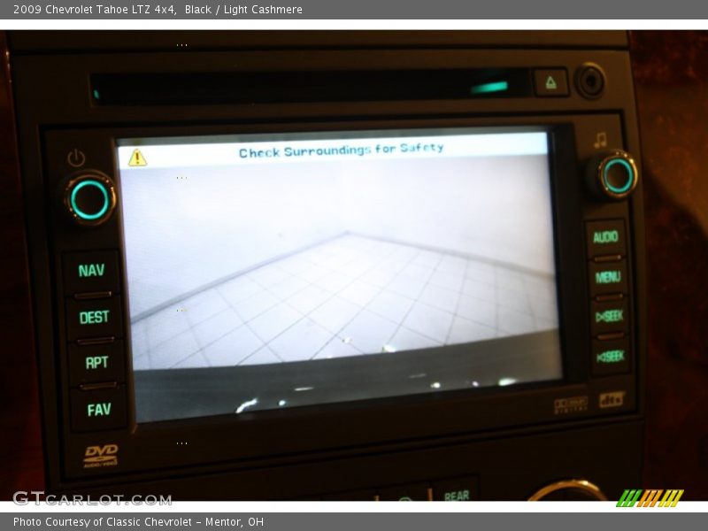 Black / Light Cashmere 2009 Chevrolet Tahoe LTZ 4x4