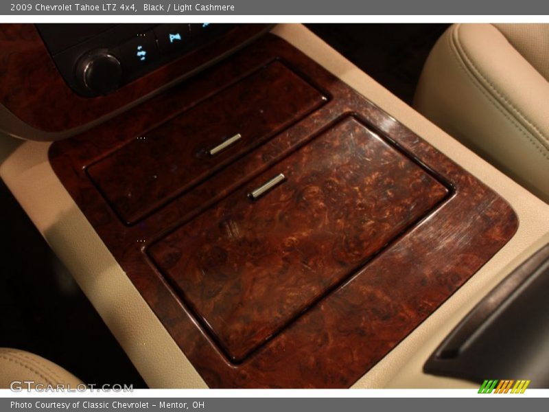 Black / Light Cashmere 2009 Chevrolet Tahoe LTZ 4x4