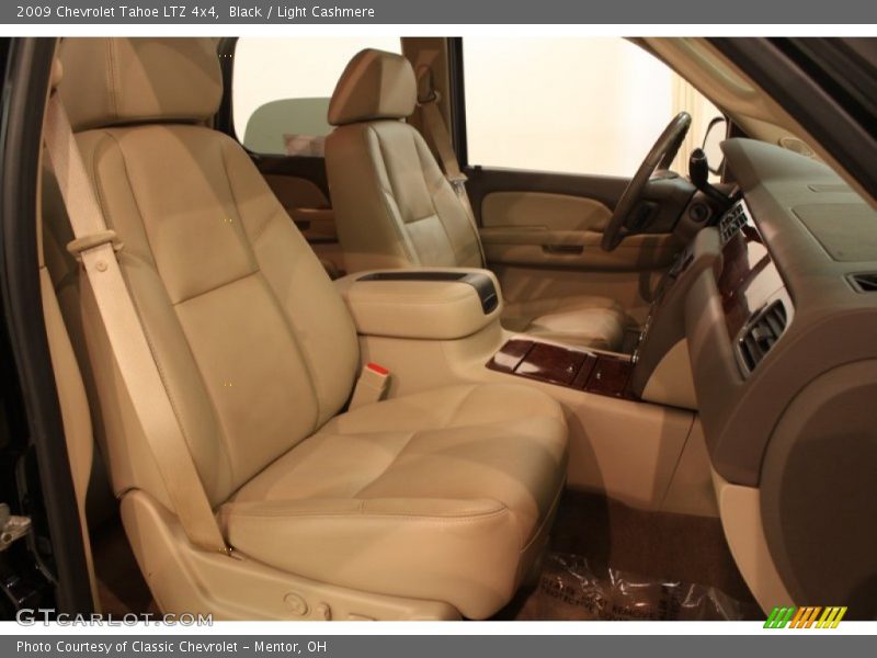 Black / Light Cashmere 2009 Chevrolet Tahoe LTZ 4x4