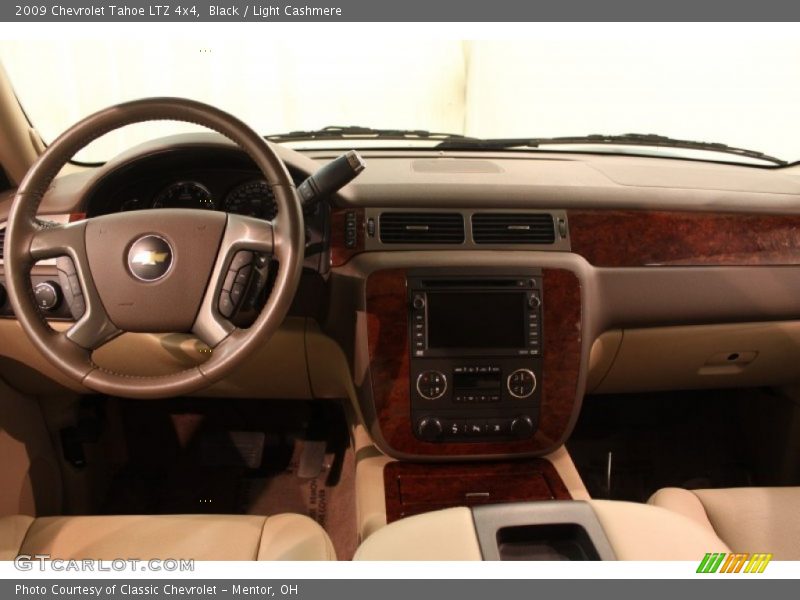 Black / Light Cashmere 2009 Chevrolet Tahoe LTZ 4x4