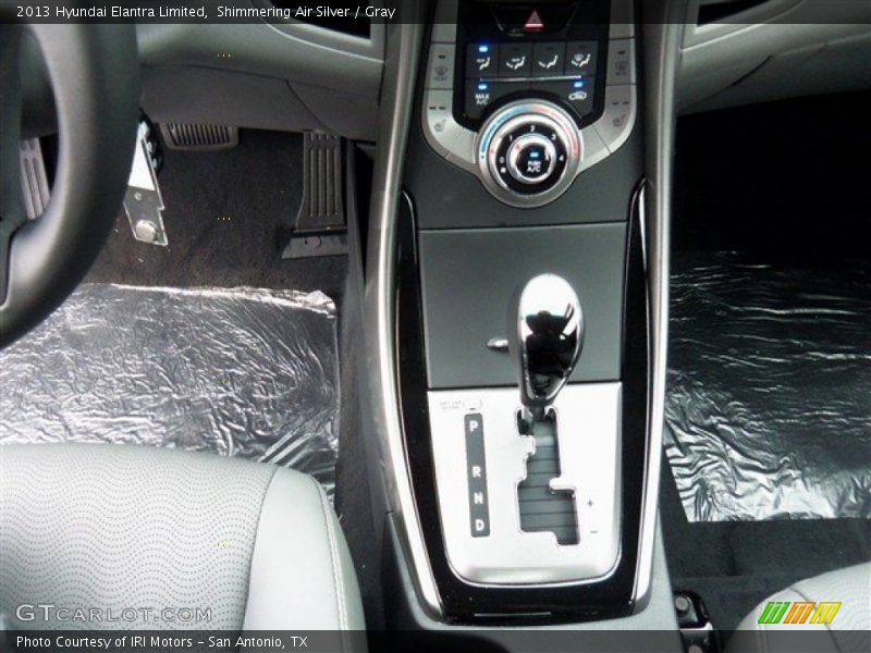 Shimmering Air Silver / Gray 2013 Hyundai Elantra Limited