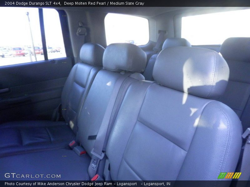 Deep Molten Red Pearl / Medium Slate Gray 2004 Dodge Durango SLT 4x4