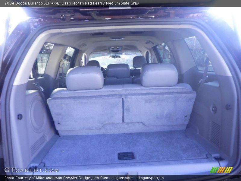 Deep Molten Red Pearl / Medium Slate Gray 2004 Dodge Durango SLT 4x4