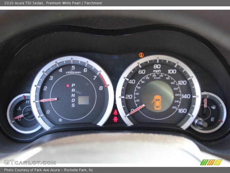 Premium White Pearl / Parchment 2010 Acura TSX Sedan