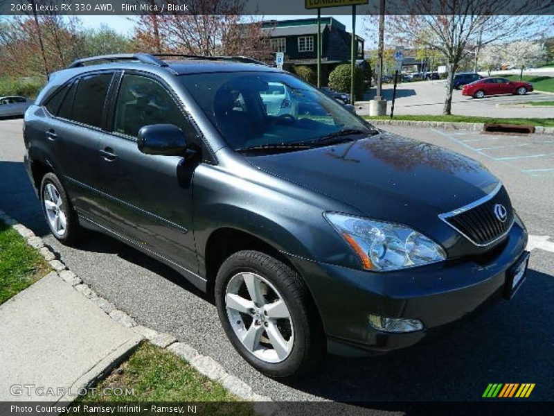 Flint Mica / Black 2006 Lexus RX 330 AWD
