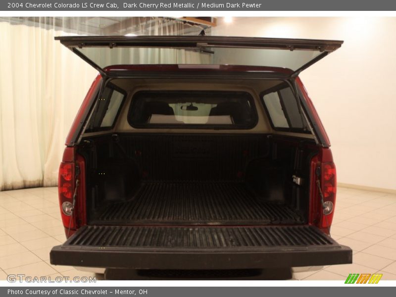 Dark Cherry Red Metallic / Medium Dark Pewter 2004 Chevrolet Colorado LS Crew Cab
