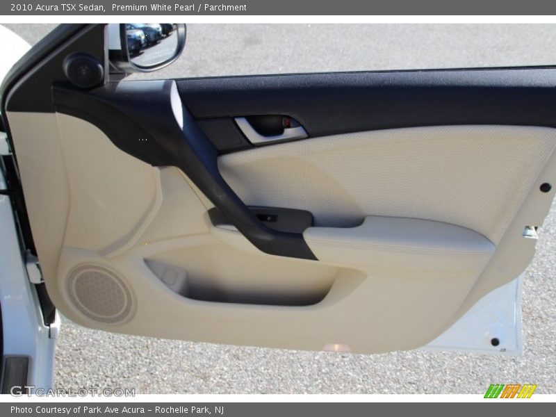 Premium White Pearl / Parchment 2010 Acura TSX Sedan