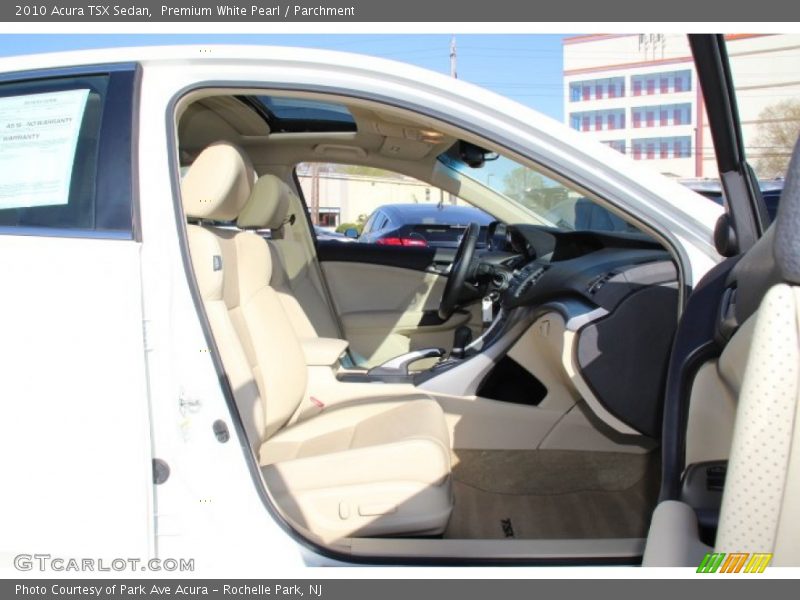 Premium White Pearl / Parchment 2010 Acura TSX Sedan