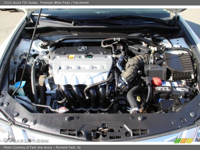 Premium White Pearl / Parchment 2010 Acura TSX Sedan