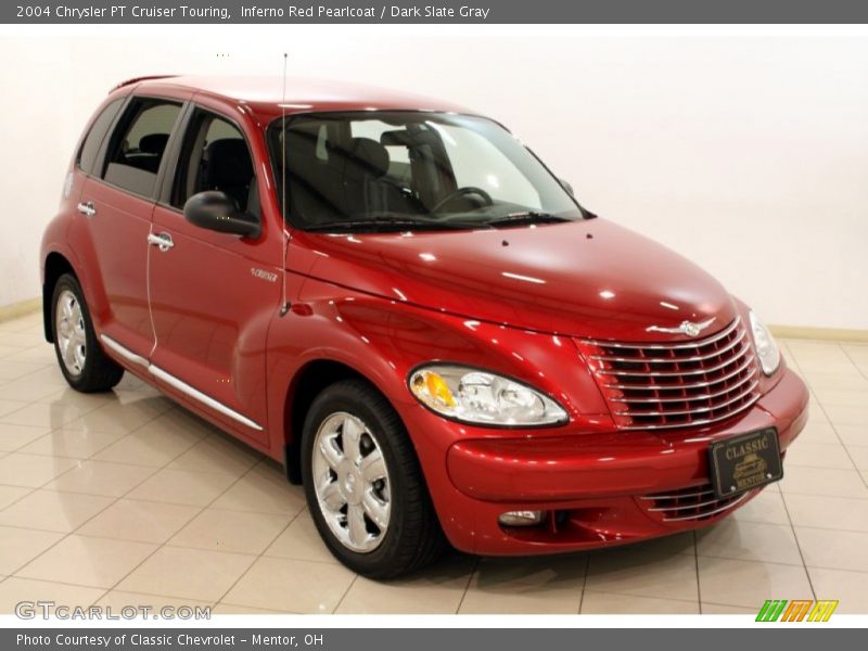 Inferno Red Pearlcoat / Dark Slate Gray 2004 Chrysler PT Cruiser Touring