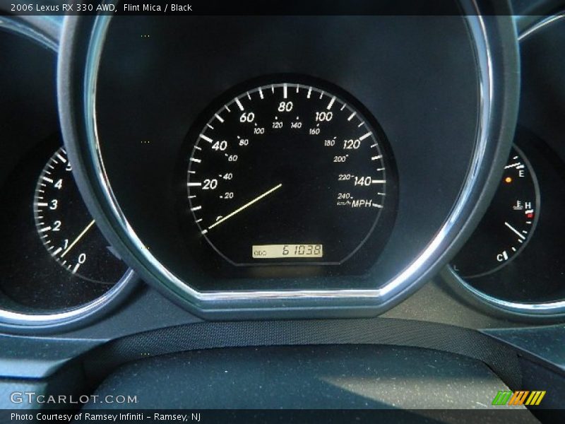 Flint Mica / Black 2006 Lexus RX 330 AWD