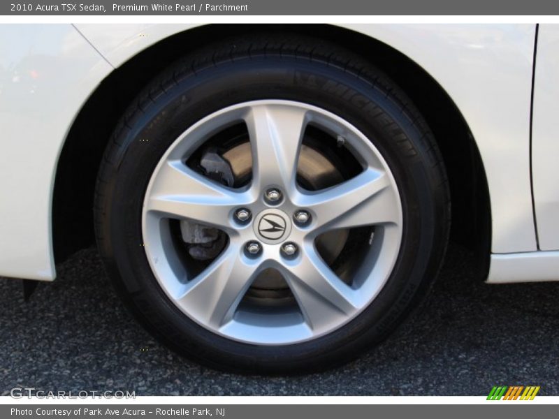 Premium White Pearl / Parchment 2010 Acura TSX Sedan