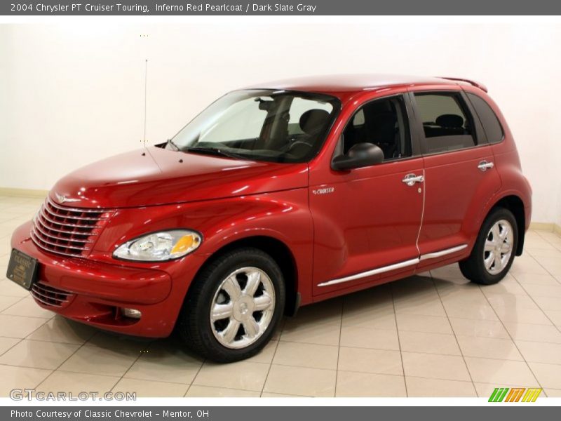 Inferno Red Pearlcoat / Dark Slate Gray 2004 Chrysler PT Cruiser Touring