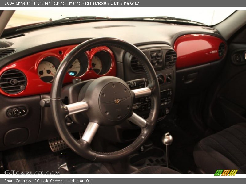 Inferno Red Pearlcoat / Dark Slate Gray 2004 Chrysler PT Cruiser Touring