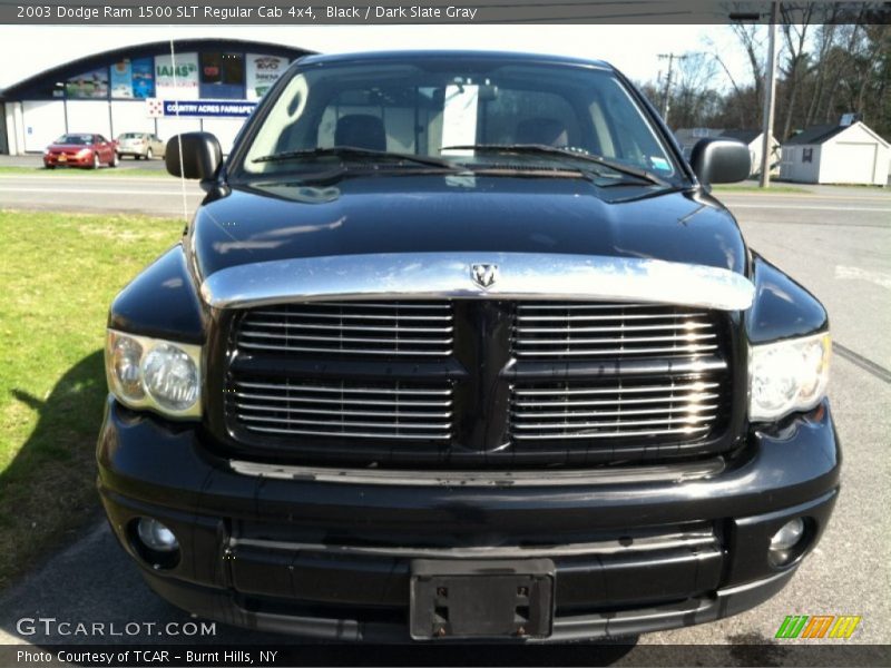 Black / Dark Slate Gray 2003 Dodge Ram 1500 SLT Regular Cab 4x4