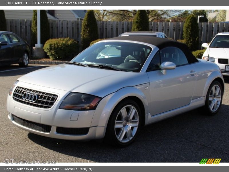 Lake Silver Metallic / Ebony 2003 Audi TT 1.8T Roadster