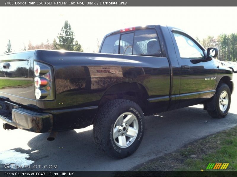 Black / Dark Slate Gray 2003 Dodge Ram 1500 SLT Regular Cab 4x4