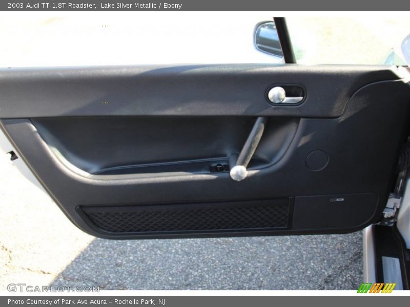 Lake Silver Metallic / Ebony 2003 Audi TT 1.8T Roadster