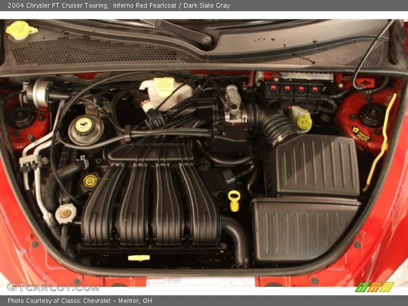 Inferno Red Pearlcoat / Dark Slate Gray 2004 Chrysler PT Cruiser Touring