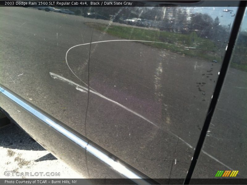 Black / Dark Slate Gray 2003 Dodge Ram 1500 SLT Regular Cab 4x4