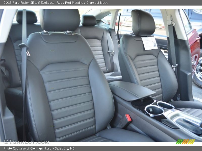  2013 Fusion SE 1.6 EcoBoost Charcoal Black Interior