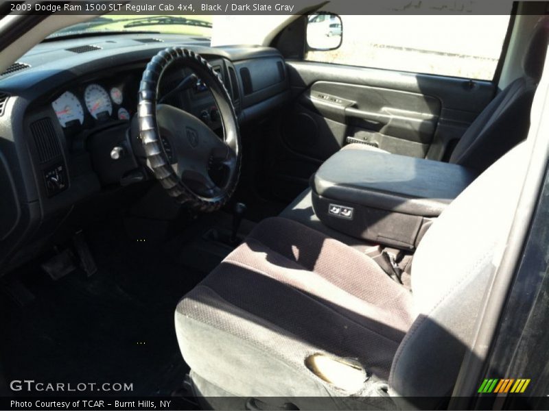 Black / Dark Slate Gray 2003 Dodge Ram 1500 SLT Regular Cab 4x4
