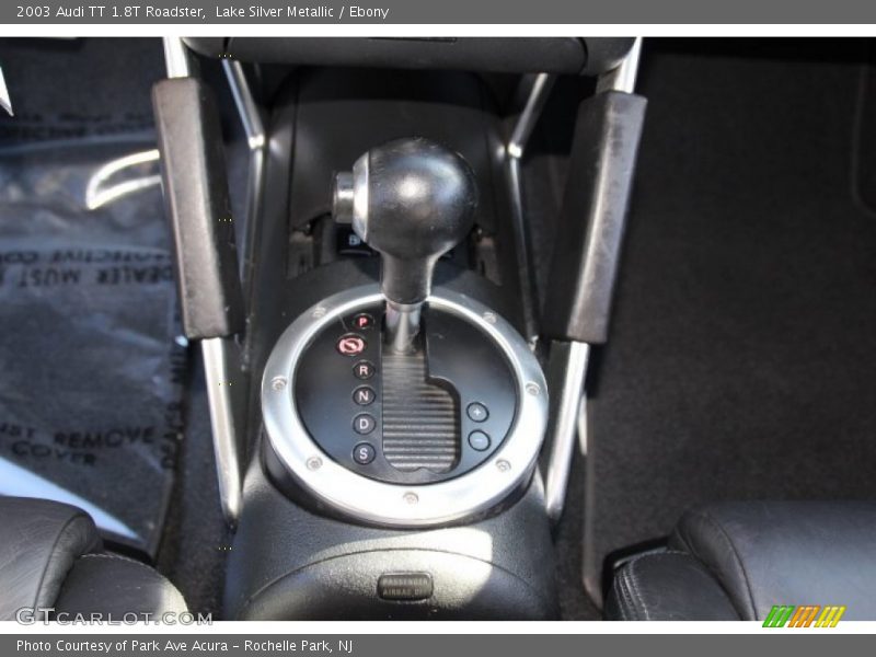 Lake Silver Metallic / Ebony 2003 Audi TT 1.8T Roadster