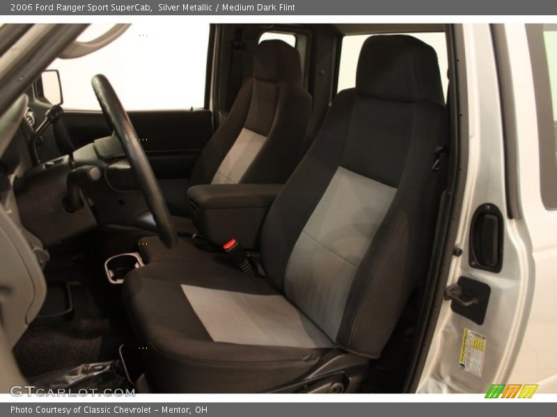 Silver Metallic / Medium Dark Flint 2006 Ford Ranger Sport SuperCab