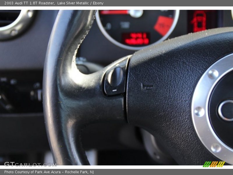 Lake Silver Metallic / Ebony 2003 Audi TT 1.8T Roadster