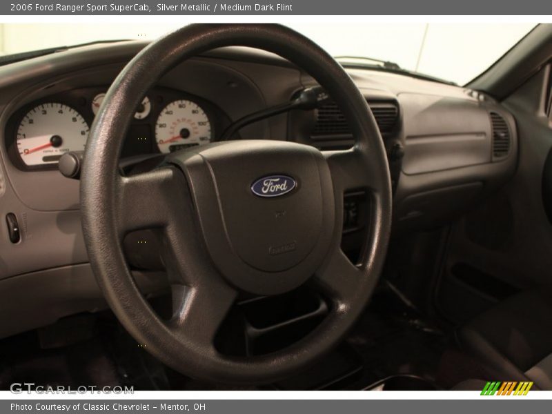 Silver Metallic / Medium Dark Flint 2006 Ford Ranger Sport SuperCab
