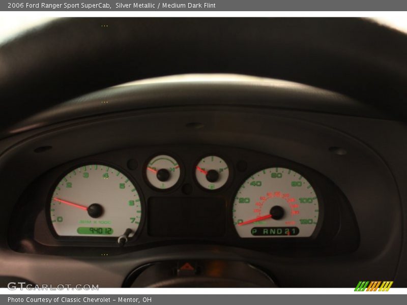 Silver Metallic / Medium Dark Flint 2006 Ford Ranger Sport SuperCab