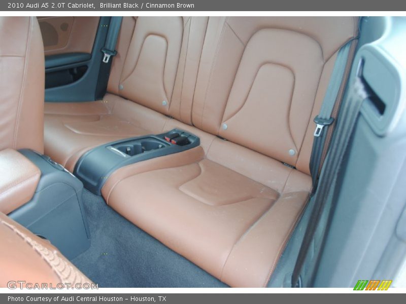 Brilliant Black / Cinnamon Brown 2010 Audi A5 2.0T Cabriolet