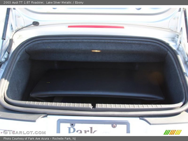 Lake Silver Metallic / Ebony 2003 Audi TT 1.8T Roadster