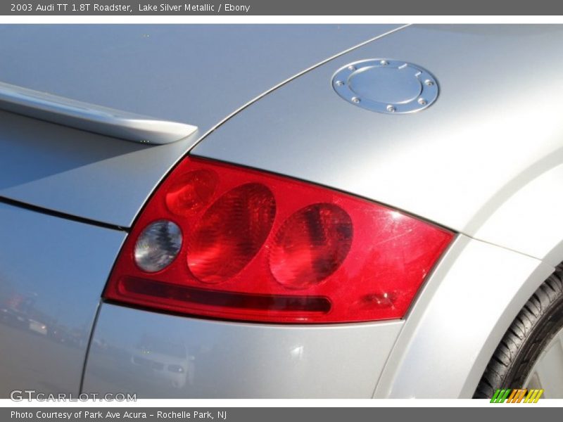 Lake Silver Metallic / Ebony 2003 Audi TT 1.8T Roadster