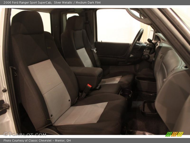 Silver Metallic / Medium Dark Flint 2006 Ford Ranger Sport SuperCab
