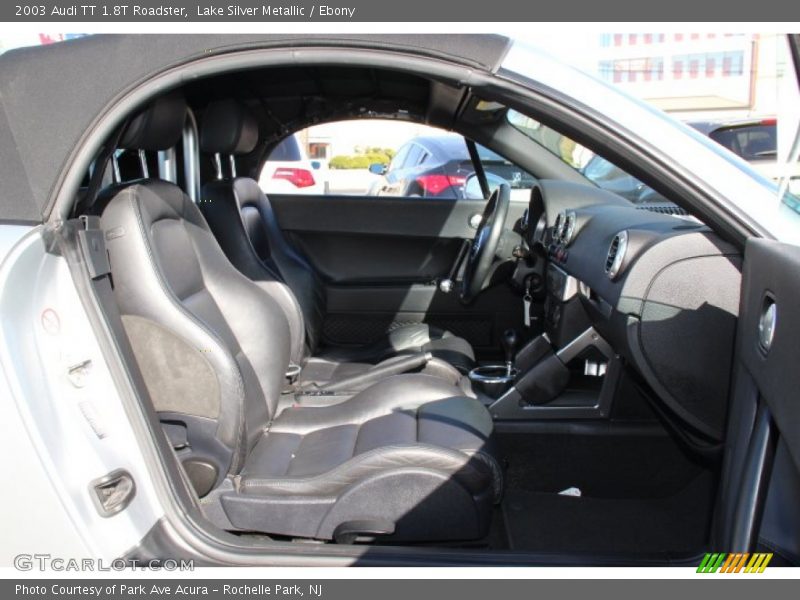 Lake Silver Metallic / Ebony 2003 Audi TT 1.8T Roadster