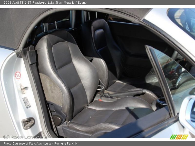 Lake Silver Metallic / Ebony 2003 Audi TT 1.8T Roadster