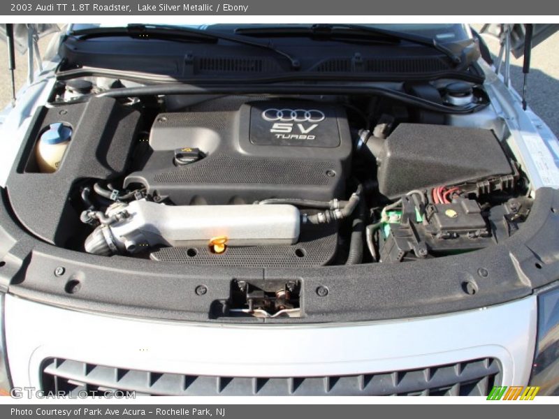 Lake Silver Metallic / Ebony 2003 Audi TT 1.8T Roadster