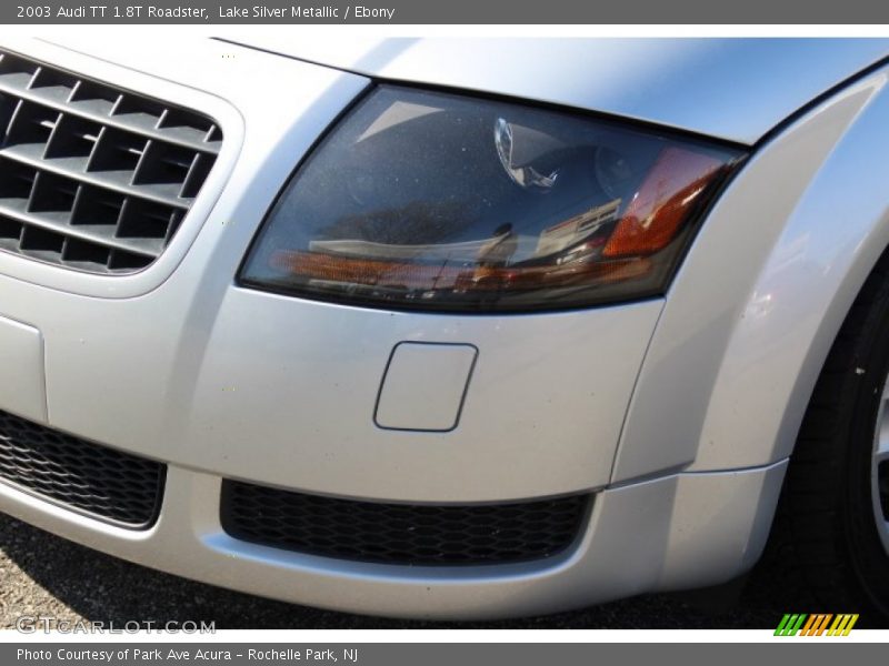 Lake Silver Metallic / Ebony 2003 Audi TT 1.8T Roadster
