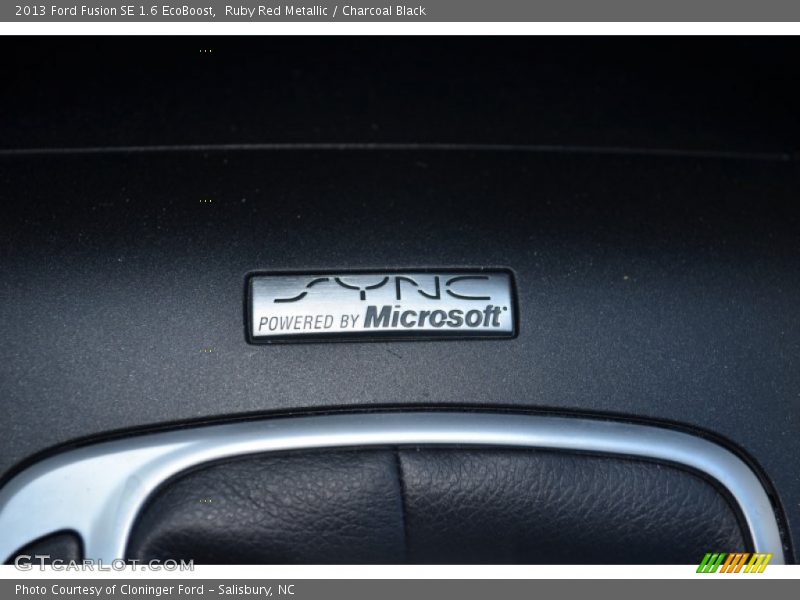 Ruby Red Metallic / Charcoal Black 2013 Ford Fusion SE 1.6 EcoBoost