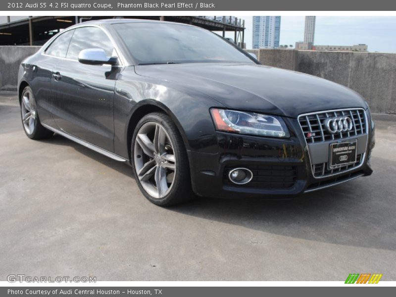 Phantom Black Pearl Effect / Black 2012 Audi S5 4.2 FSI quattro Coupe