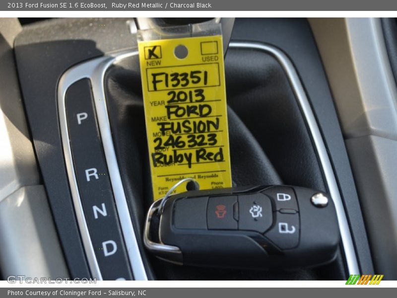 Keys of 2013 Fusion SE 1.6 EcoBoost