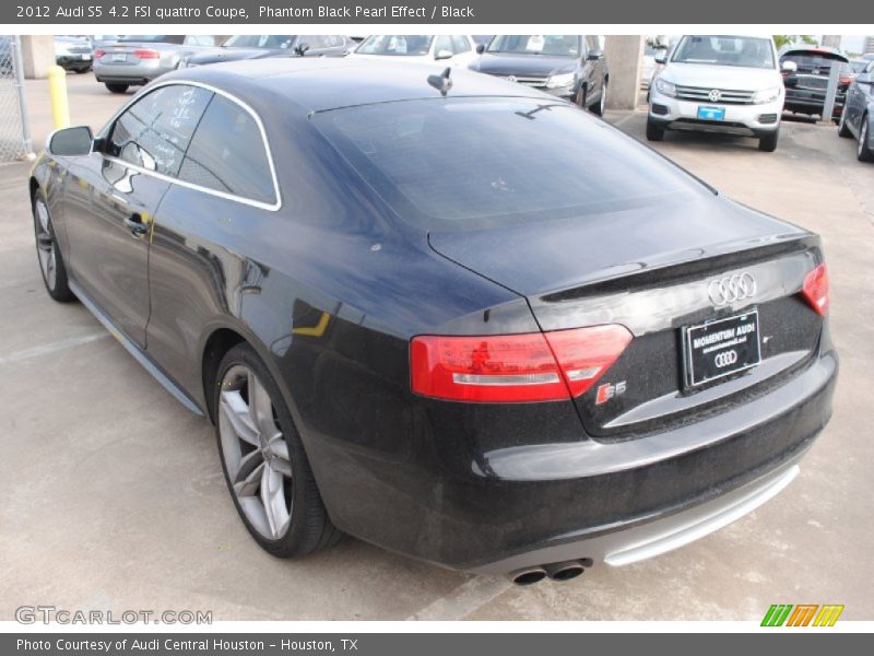 Phantom Black Pearl Effect / Black 2012 Audi S5 4.2 FSI quattro Coupe