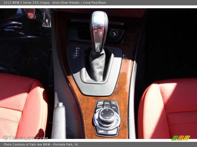 Orion Silver Metallic / Coral Red/Black 2013 BMW 3 Series 335i Coupe