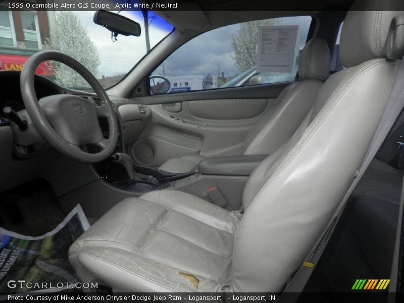 Arctic White / Neutral 1999 Oldsmobile Alero GLS Coupe