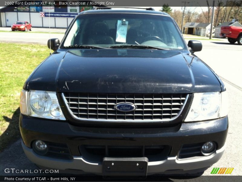 Black Clearcoat / Midnight Grey 2002 Ford Explorer XLT 4x4