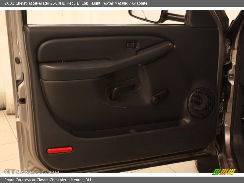Light Pewter Metallic / Graphite 2001 Chevrolet Silverado 2500HD Regular Cab