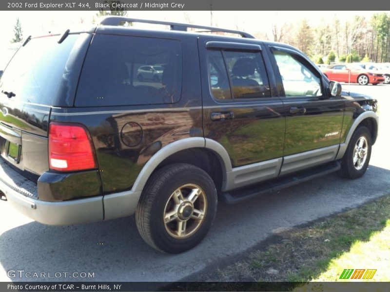 Black Clearcoat / Midnight Grey 2002 Ford Explorer XLT 4x4