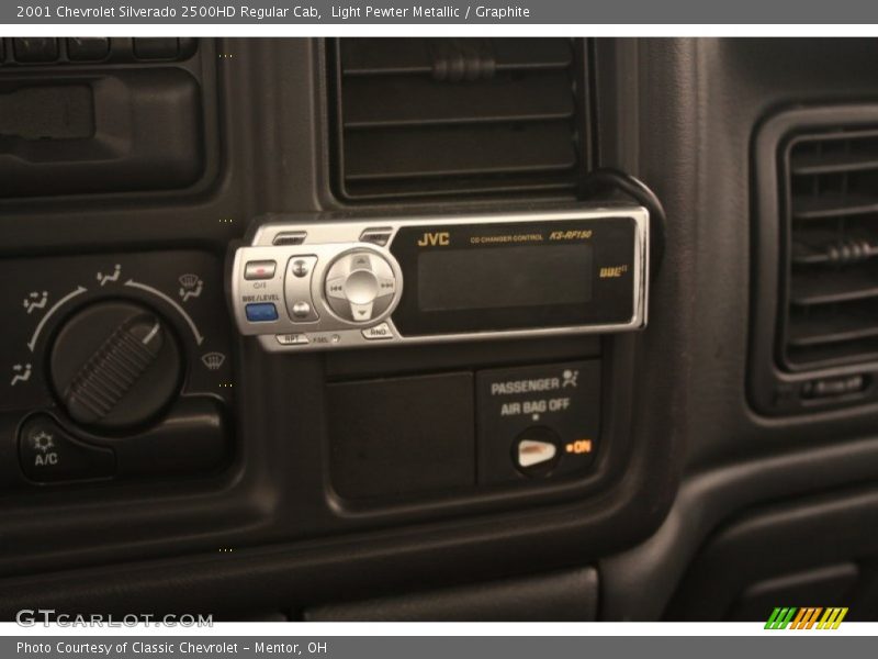 Light Pewter Metallic / Graphite 2001 Chevrolet Silverado 2500HD Regular Cab