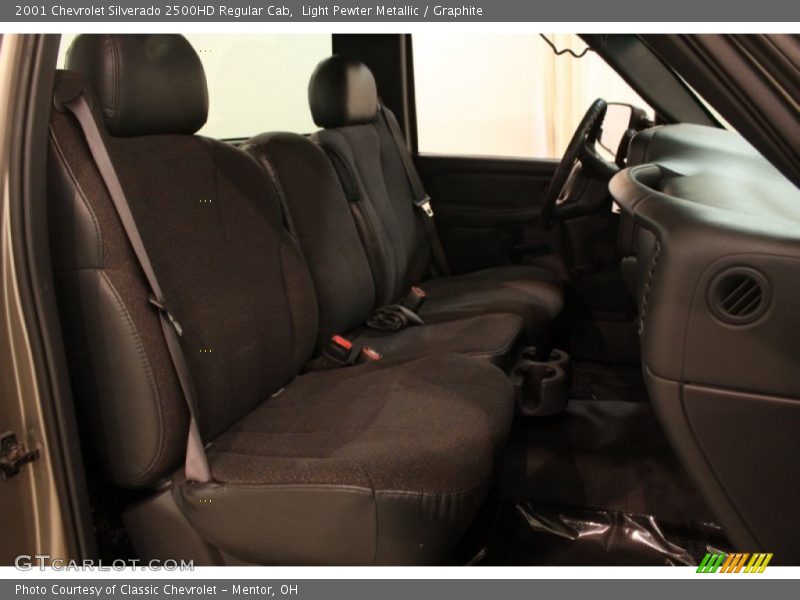 Light Pewter Metallic / Graphite 2001 Chevrolet Silverado 2500HD Regular Cab